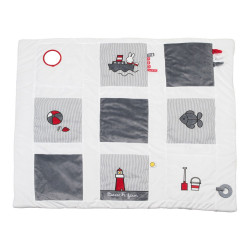 Miffy Play mat - striped jersey