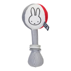 Bâton Hochet Balle - Marinière Gris Rayé