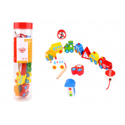 Puzzle en bois 3 ans chiffres