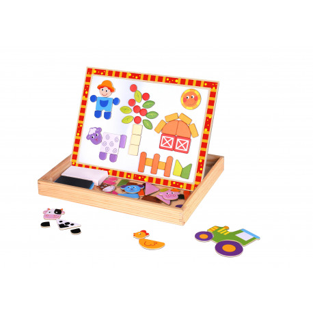 Puzzle Magnétique - Thème ferme