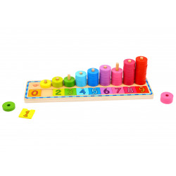 Puzzle en bois 3 ans chiffres