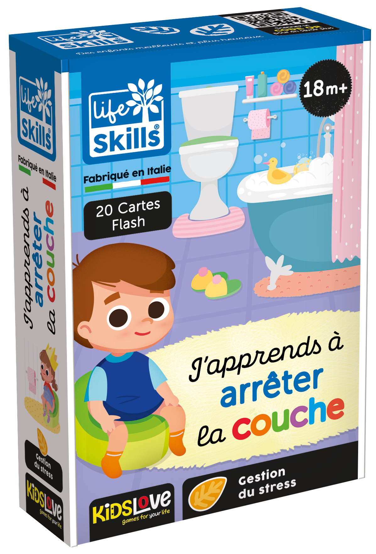 Jeu éducatif - J'apprends à arrêter la couche - LIFE SKILLS