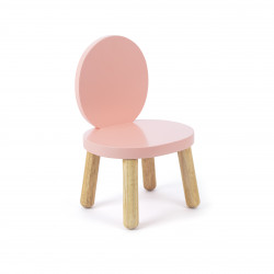 Ensemble Table Ovaline blanche et Chaises Ovaline Roses