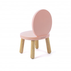 Ensemble Table Ovaline blanche et Chaises Ovaline Roses