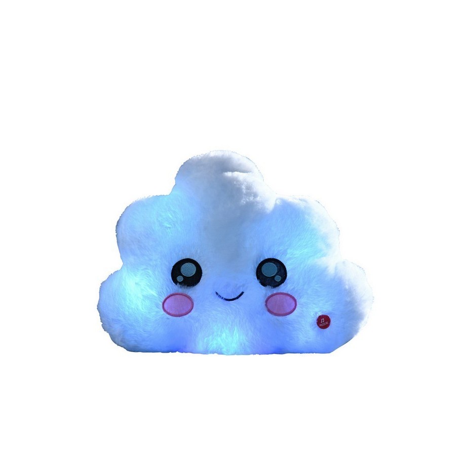 Kawai Coussin Lumineux NUAGE - peluche veilleuse déco chambre d'enfant