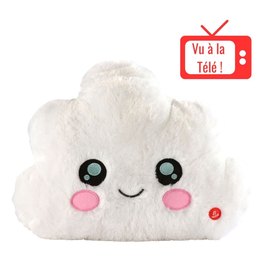 Kawai Coussin Lumineux NUAGE - peluche veilleuse déco chambre d'enfant