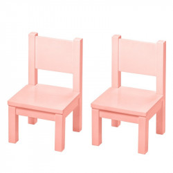 My first Chair x 2- Pink