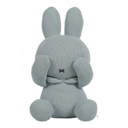 Peluche Coucou Miffy - Tricot Vert Amande - 28 cm