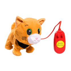 Peluche filoguidée Pistache marche avec moi