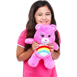 Peluche Bisounours - TOUCALIN - 30cm - Rose