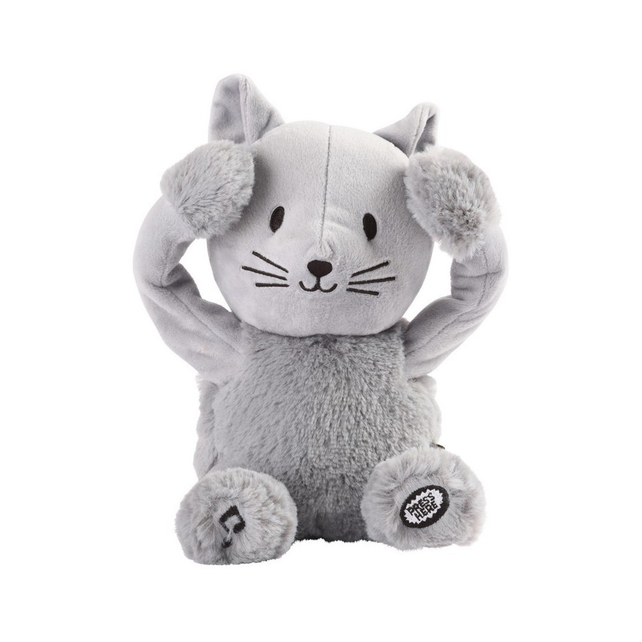 Peluche Coucou et Comptine Oscar le Chat