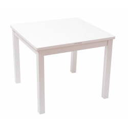 Table Enfant 4-7 ans - En bois - Blanc