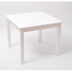 Table Enfant - En bois - Blanc - 4-7 ans