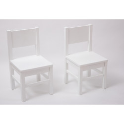 chaise-enfant-4-7 ans-en bois-blanc