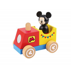 Voiture en bois Mickey