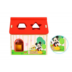La maison à formes en bois de Mickey - 9 pièces