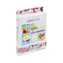 Mini creative Kit Flamand Rose -Glitza