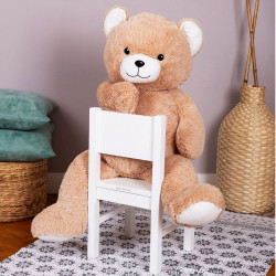 Giant teddy bear Gaston - Beige 100cm