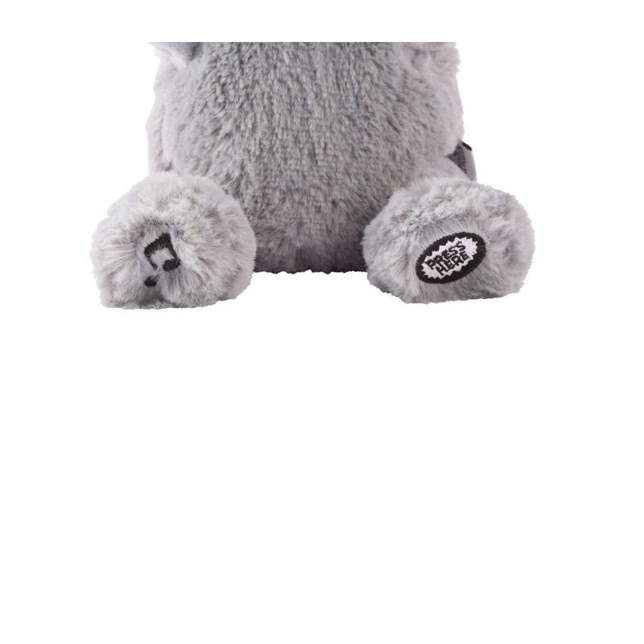Peluche Coucou et Comptine Oscar le Chat, jouet cache-cache enfant