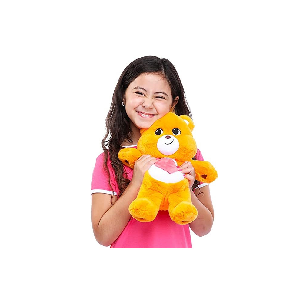 Peluche Bisounours orange (21cm) - Version 2019