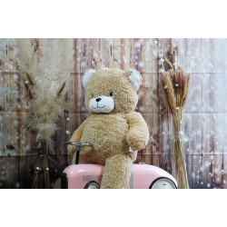 Giant teddy bear Gaston - Beige 100cm