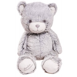 Peluche Géante Gaston Gris - 80 cm