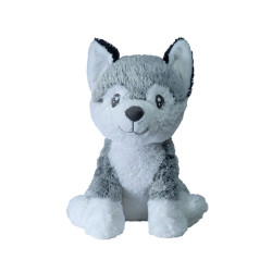 Chien peluche géante