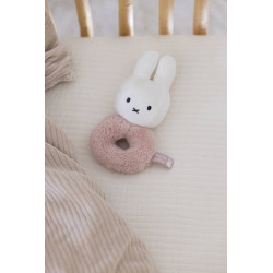 Hochet Anneau Miffy avec grelot - Fluffy rose