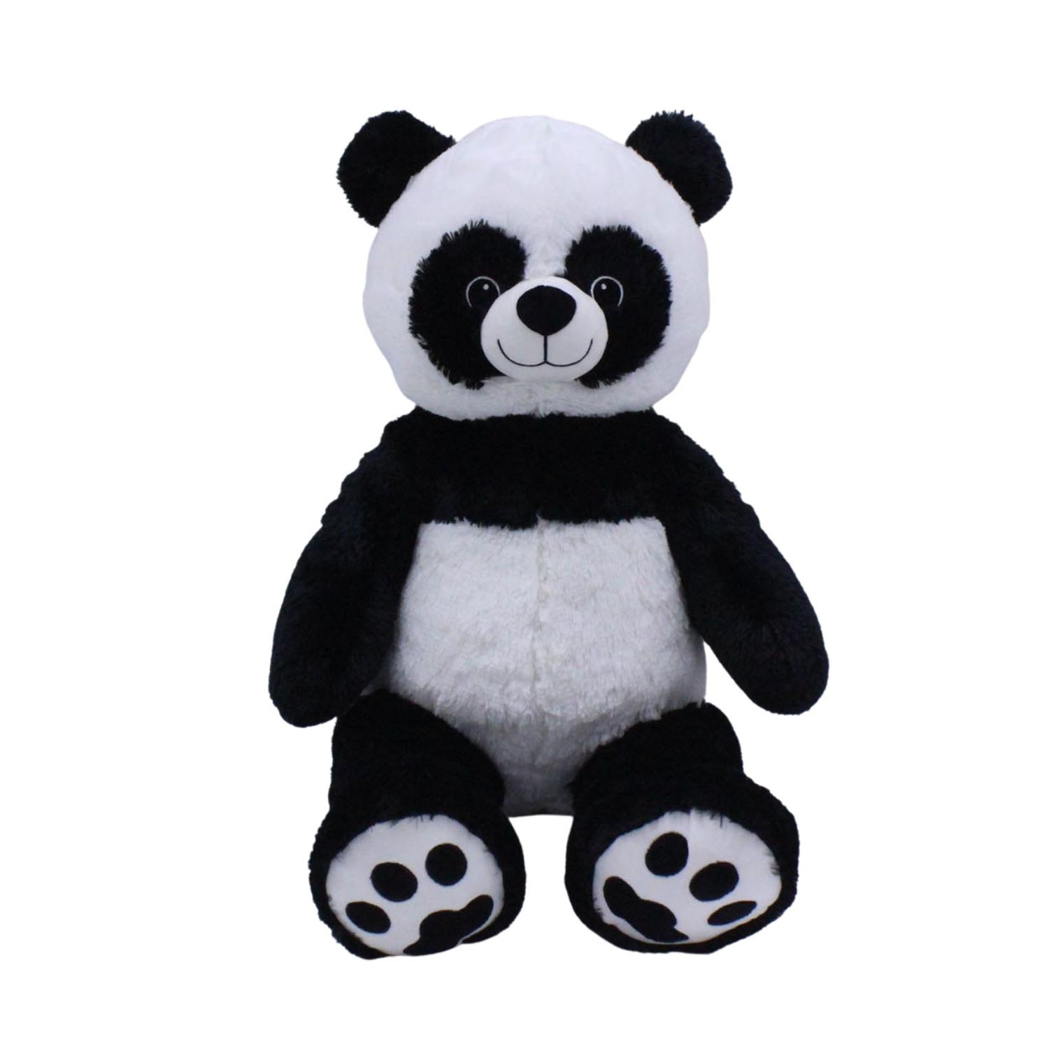 Peluche doudou grand ours noir blanc panda geant Nicotoy A599 - Nicotoy