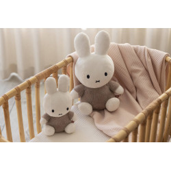 Peluche Miffy - Fluffy Taupe- 25 cm