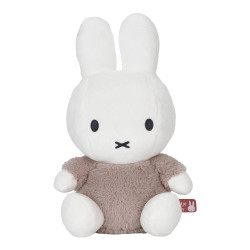 Peluche Miffy - Fluffy Taupe- 35 cm