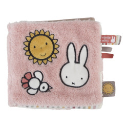 Livre d'éveil en tissu Miffy - Fluffy Rose