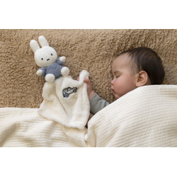 Miffy Comforter - pink babyrib