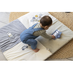 Miffy Play mat - striped jersey