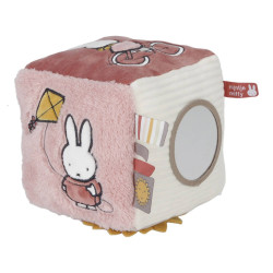 Miffy - Cube d'activité Fluffy rose 