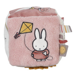 Miffy - Cube d'activité Fluffy rose 