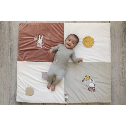 Miffy Play mat - striped jersey