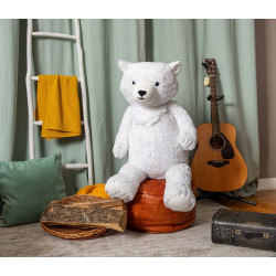 Giant teddy bear Gaston - Beige 100cm