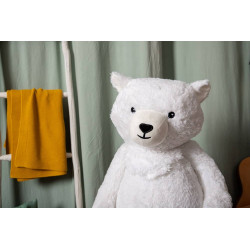 Giant teddy bear Gaston - Beige 100cm