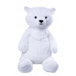 Nanuq the Polar Bear 100cm - Made in France - French giant plush toy