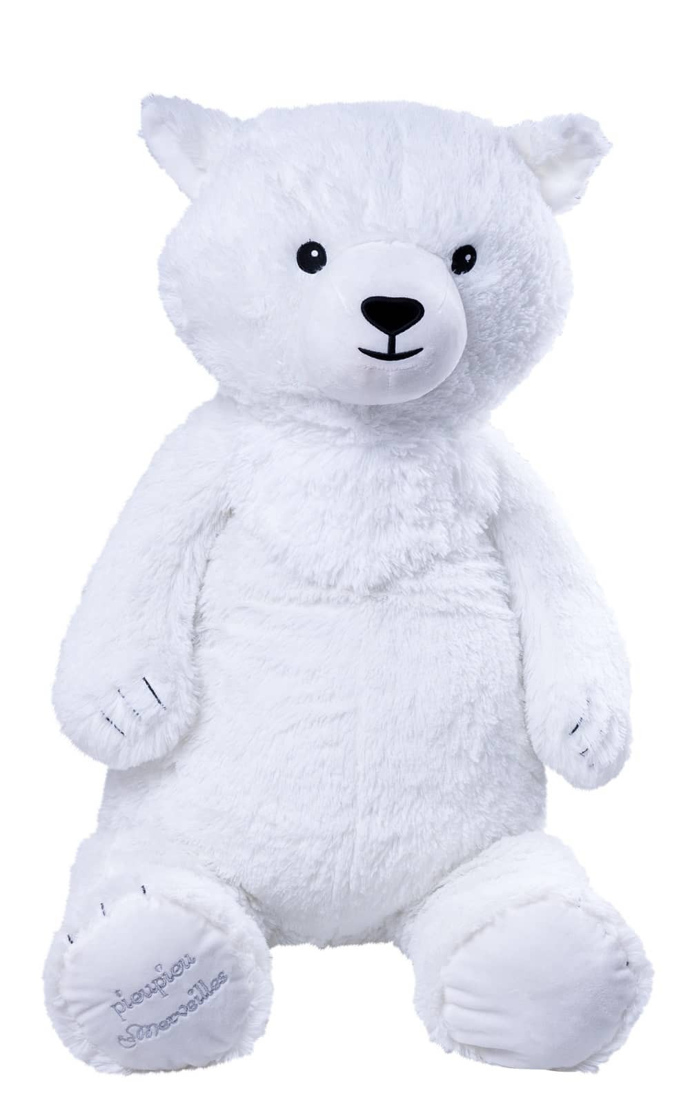 Peluche Made in France-Nanuq l'ours polaire géant-Ours en peluche
