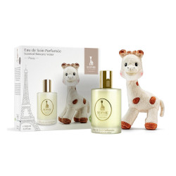 coffret Naissance Sophie la girafe - Eau de soin