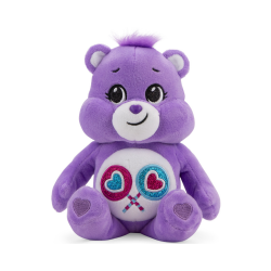 Peluche Bisounours - TOUGENTILLE - 22cm - Violet