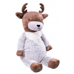 Peluche Géante Qorvik le renne - 100 cm