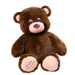 Giant teddy bear Gaston - Beige 100cm