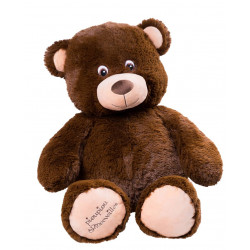 Giant teddy bear Gaston - Beige 100cm