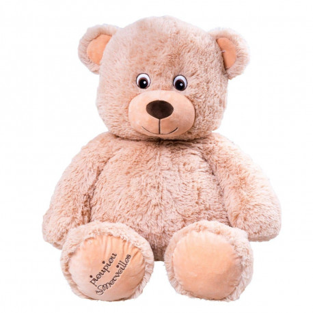 Giant teddy bear Gaston - Beige 100cm