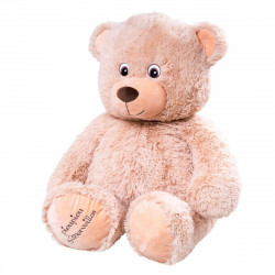 Peluche Géante Augustin l'Ourson Beige - 70 cm