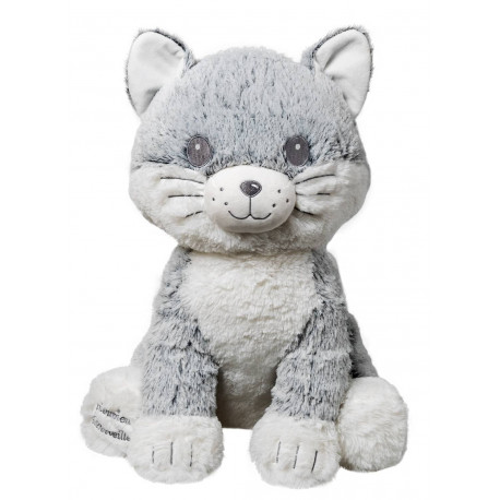 Peluche Géante Moustache le Chat - 50cm