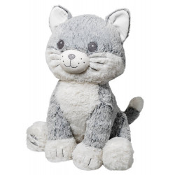 Peluche Géante Moustache le Chat - 50cm